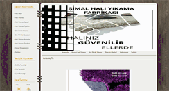 Desktop Screenshot of kayserisimalhaliyikama.com